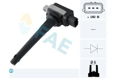 Barato Bobina de encendido FAE 80288 FAE 80288
